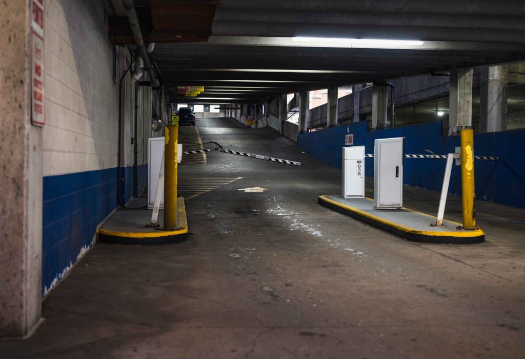 secure parking for heavy vehicles and plant